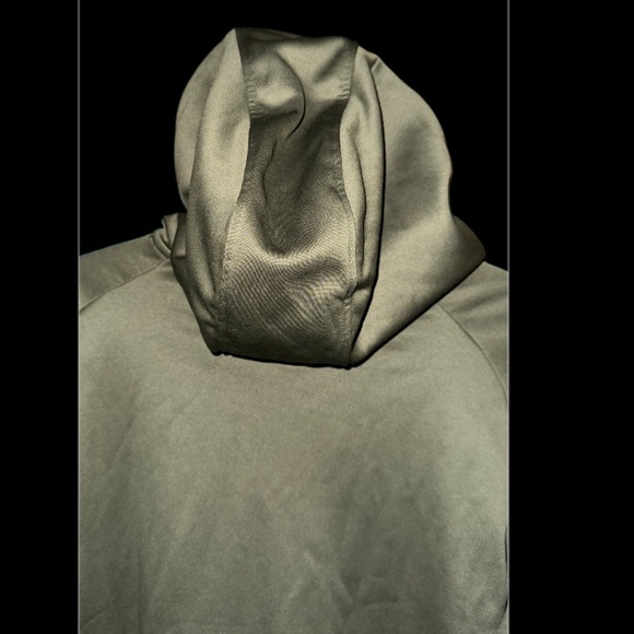 Men's Army Green Under Armour Fleece® Hoodie, Size Large - Picture 4 of 4